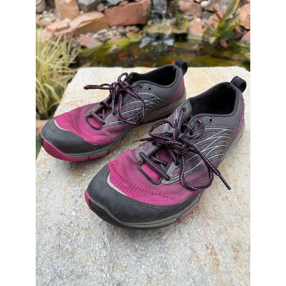 Merrell Bare Access Arc 3 Womens 9.5 Trail Running Shoes Pink Black   Vibram